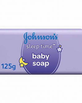 JOHNSONS BABY SOAP  SLEEP TIME 125G