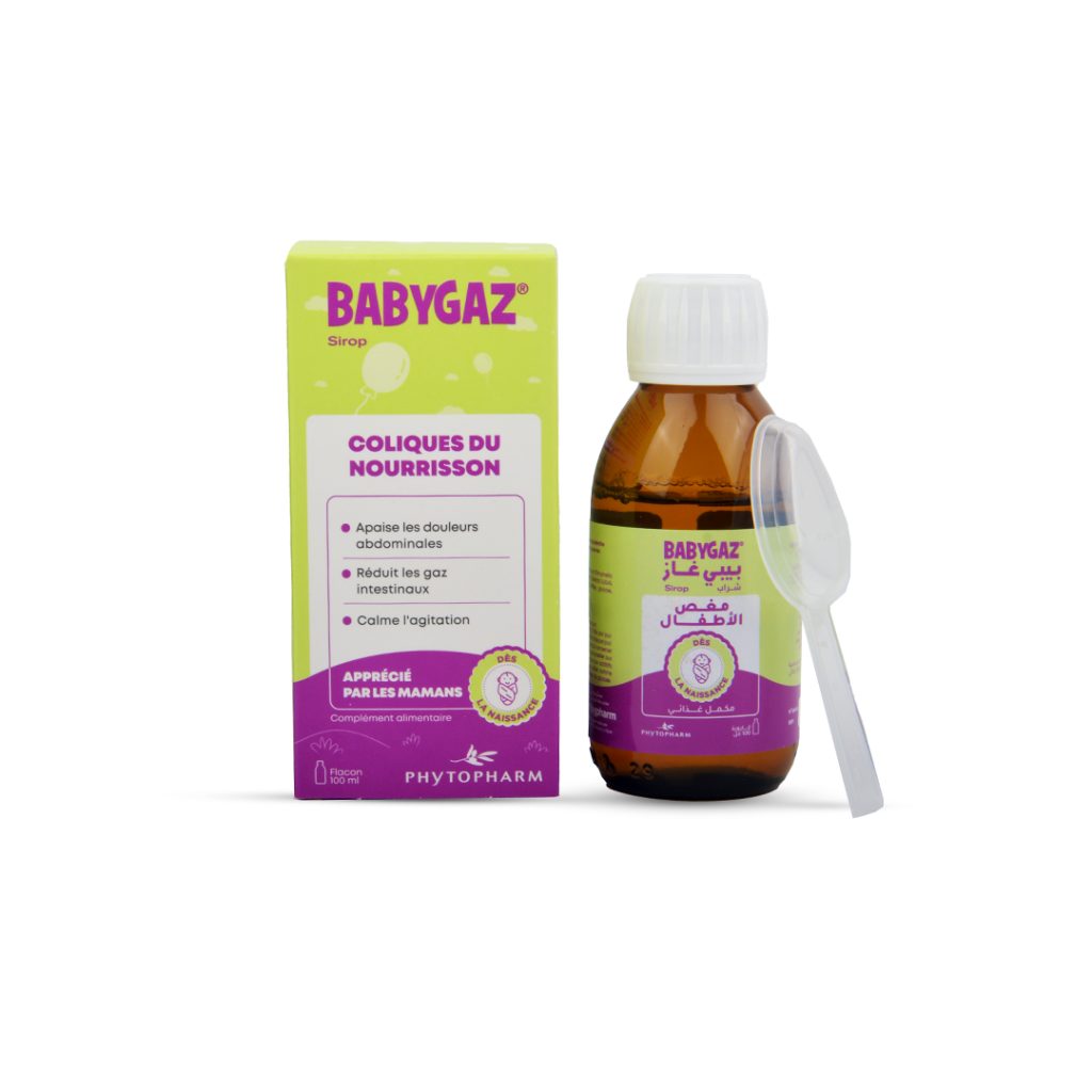 PHYTOPHARM BABY GAZ SIROP SANS ALCOOL 100ML Pharmacie Melouki